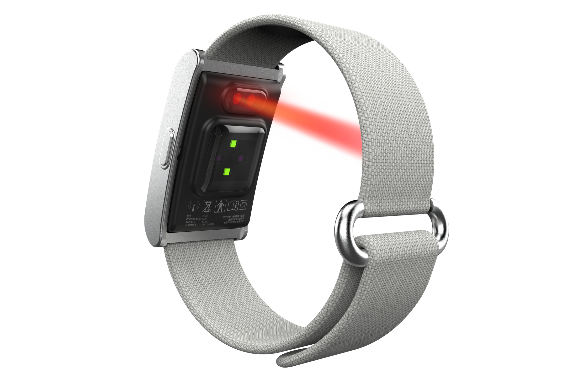 Wrist-side NINNOX light shown as a visual concept