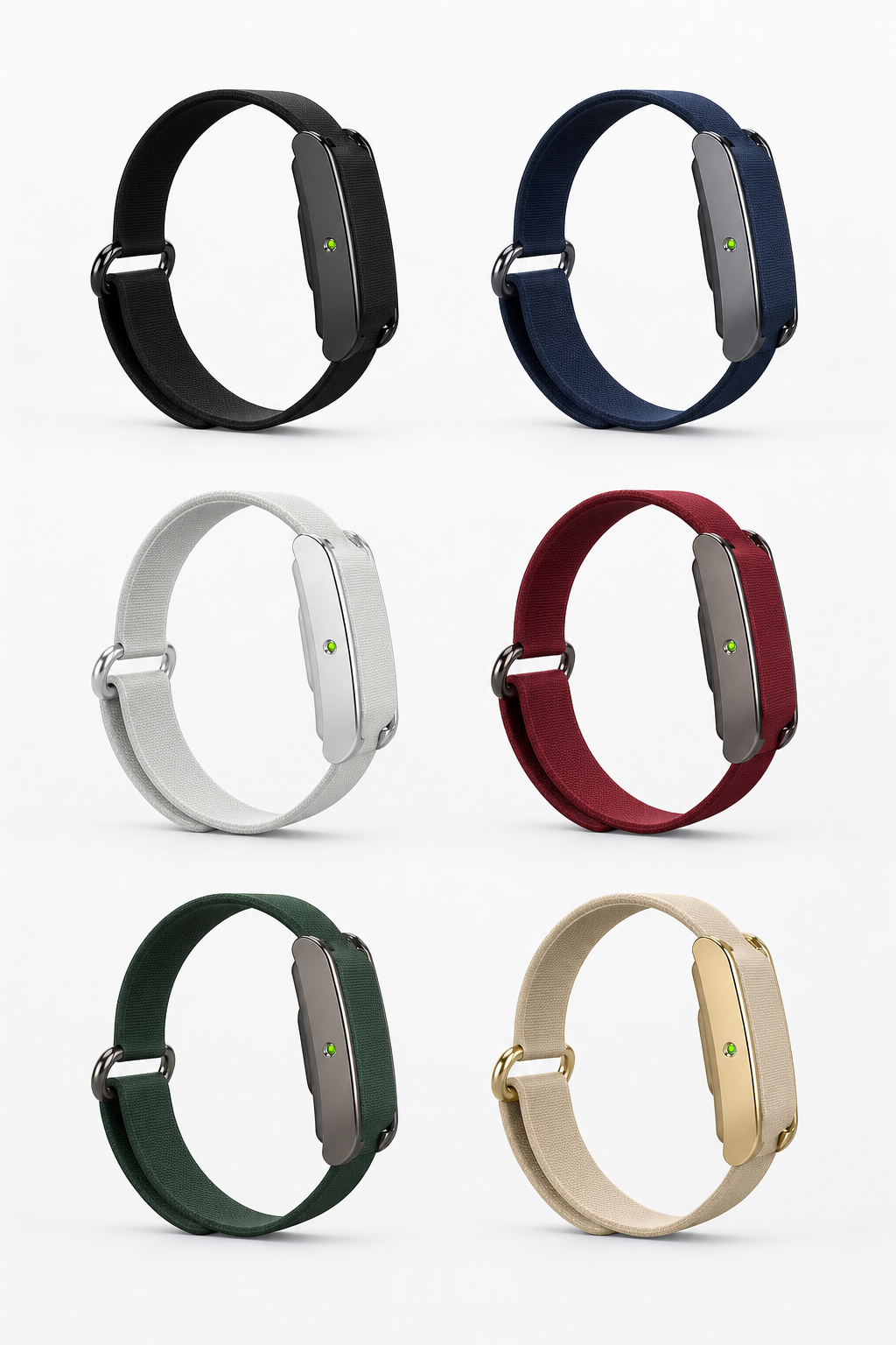 Six NINNOX color combinations